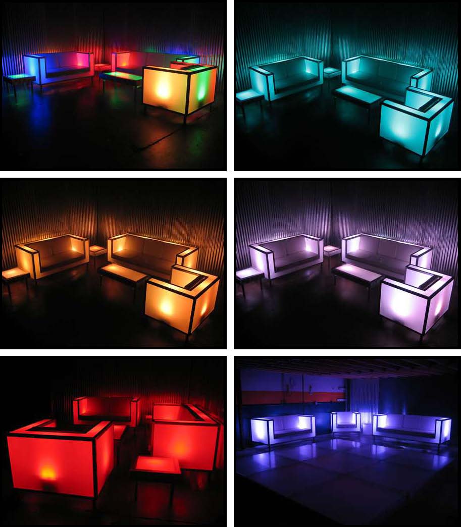 ILLUMINATED LED Furniture