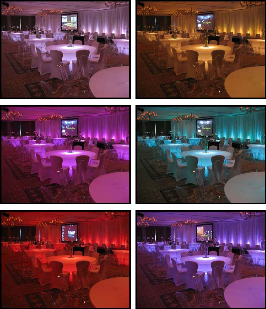 audio video & lighting - uplights